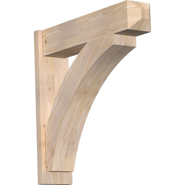 Ekena Millwork Thorton Smooth Craftsman Outlooker, Douglas Fir, 7 1/2"W x 32"D x 32"H OUT08X32X32THR04SDF - main